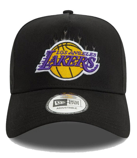 Czapka z daszkiem NEW ERA LA Lakers NBA Flame 9FORTY E-Frame Cap 