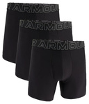 Bokserki męskie UNDER ARMOUR Czarne - 3 PAK Performance Tech 6in