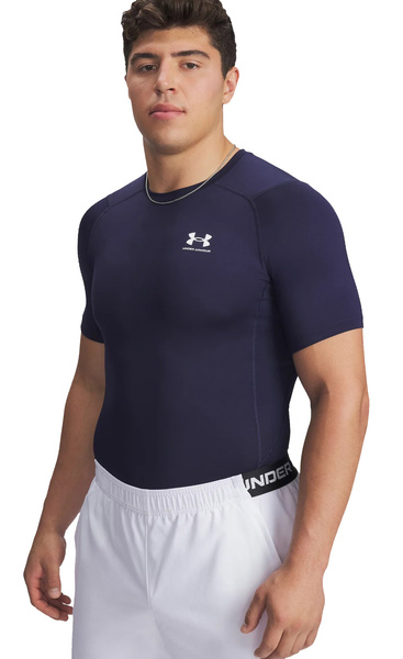 Koszulka męska UNDER ARMOUR granatowa HeatGear® 