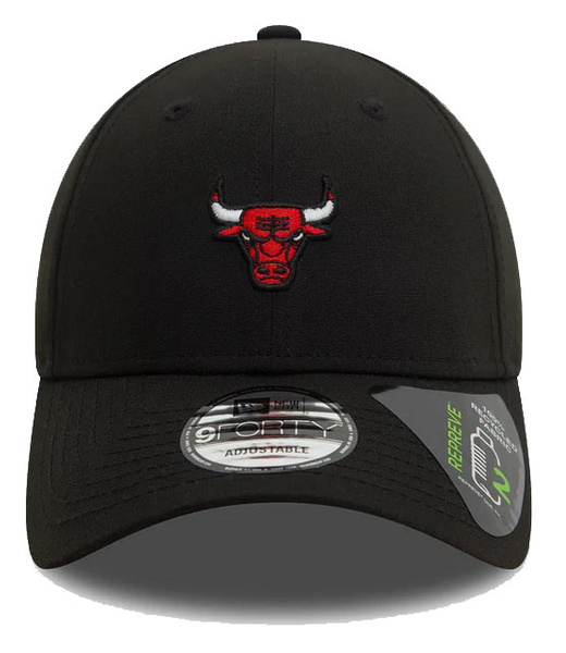 Czapka z daszkiem NEW ERA Chicago Bulls Repreve Mini  9FORTY czarna