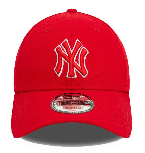 Czapka z daszkiem NEW ERA NY Yankees Team Outline Red 9FORTY 