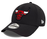 Czapka z daszkiem NEW ERA Chicago Bulls 9FORTY czarna