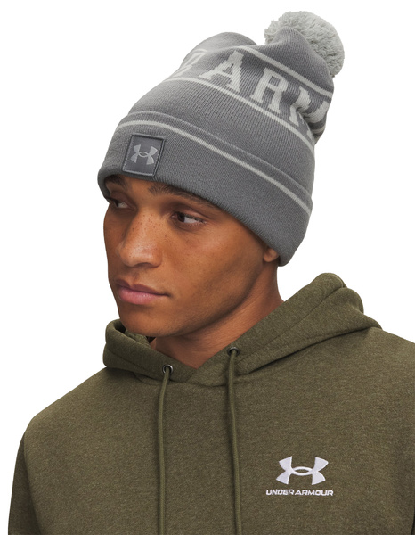 Czapka zimowa Under Armour Halftime Pom Beanie Szara