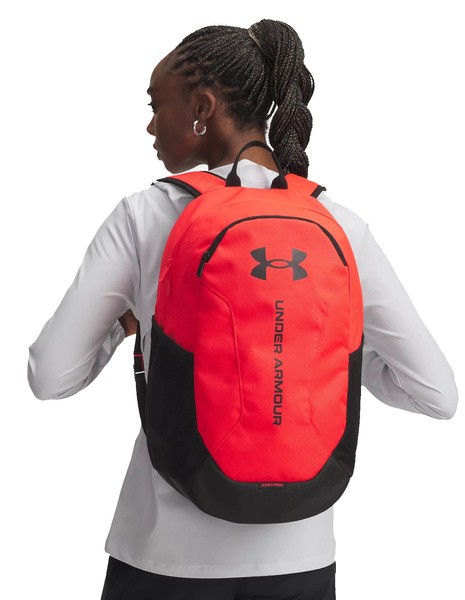 Plecak Under Armour Szkolny sportowy Hustle Lite czerwony