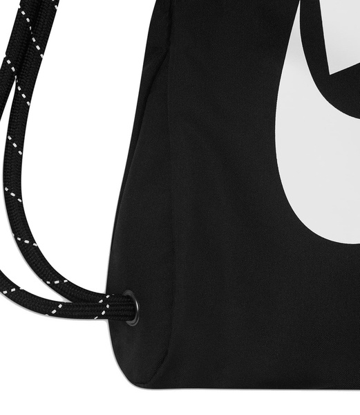 Worek szkolny NIKE Heritage Sportowy Czarny 13L