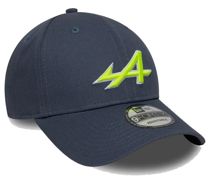 Czapka NEW ERA z daszkiem Alpine Racing Seasonal Pop Blue 9FORTY 