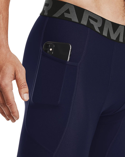 Spodenki męskie UNDER ARMOUR Sportowe HeatGear® Compression granatowe