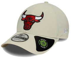 Czapka NEW ERA z daszkiem Chicago Bulls NBA Recycled Cream 9FORTY 
