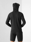 Bluza męska 4F Sportowa Rozpinana z kapturem szara ciemna