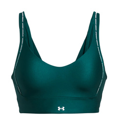 Stanik treningowy Under Armour UA Infinity Low 2.0 Strap Bra Zielony