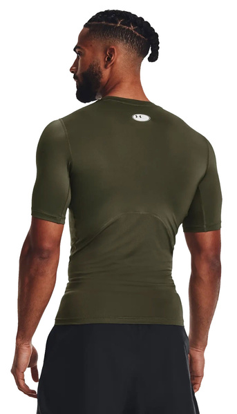 Koszulka męska UNDER ARMOUR zielona HeatGear® 