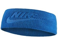 Opaska NIKE Na głowę Dri-Fit TERRY Do biegania blue