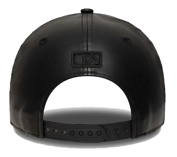Czapka z daszkiem NEW ERA NYY MLB PU Black 9FORTY M-Crown czarna