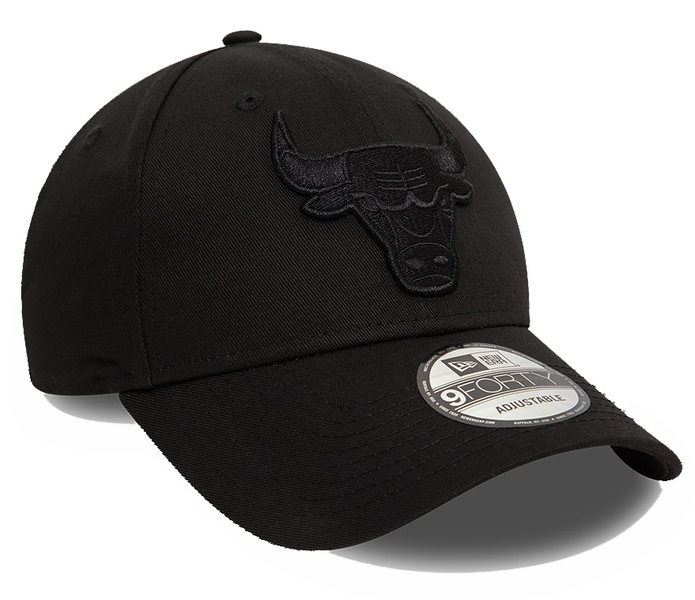 Czapka z daszkiem NEW ERA Chicago Bulls NBA czarna 9FORTY 