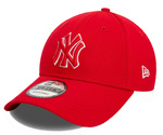 Czapka z daszkiem NEW ERA NY Yankees Team Outline Red 9FORTY