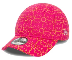 Czapka z daszkiem NEW ERA dziecięca Print Sun Pink 9FORTY