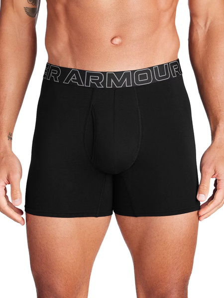 Bokserki męskie UNDER ARMOUR Czarne - 3 PAK Performance 6in