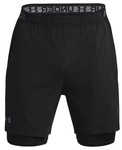 Spodenki męskie UNDER ARMOUR Sportowe UA Vanish Woven 2w1 czarne