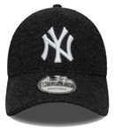 Czapka z daszkiem NEW ERA NYY Melton Wool 9FORTY czarna