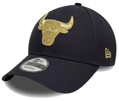 Czapka NEW ERA z daszkiem Chicago Bulls Metallic 9FORTY Cap Navy
