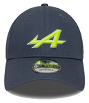 Czapka NEW ERA z daszkiem Alpine Racing Seasonal Pop Blue 9FORTY 