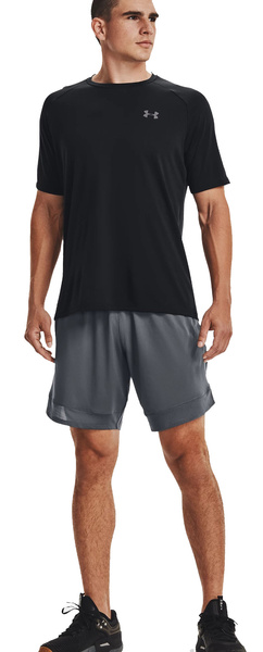 Koszulka męska Under Armour czarna UA Tech™ 2.0  