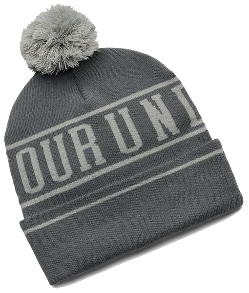 Czapka zimowa Under Armour Halftime Pom Beanie Szara