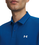 Koszulka męska polo UNDER ARMOUR Tee To Green Pique Polo niebieska