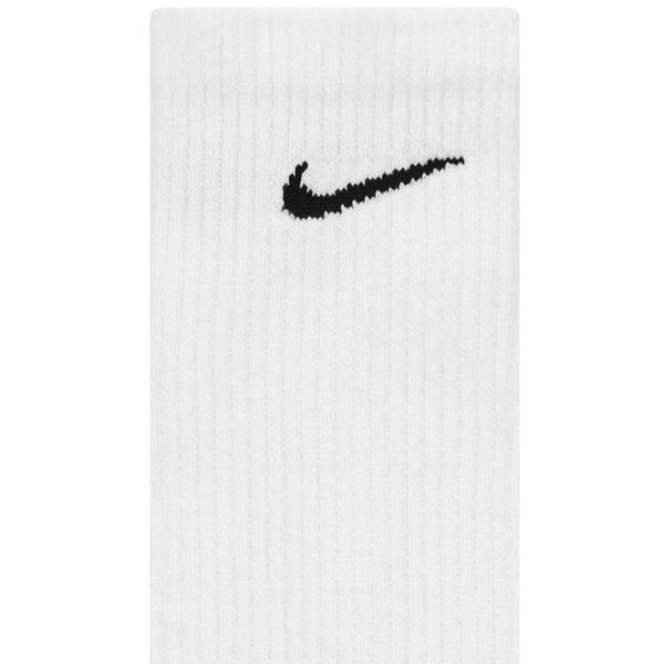 Skarpety długie NIKE 6-PAK Everyday Plus Cushioned Białe Dri-FIT