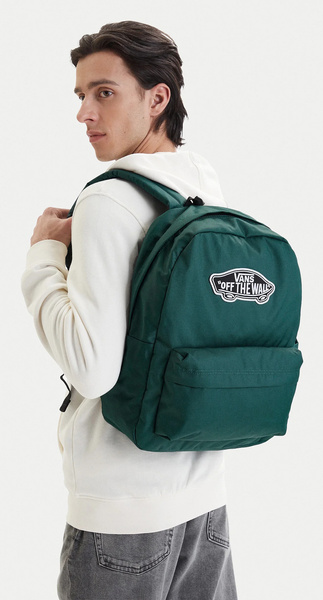 Plecak VANS Szkolny Vans Old Skool Classic Sportowy Zielony 22L