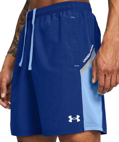 Spodenki męskie UNDER ARMOUR UA Tech™ Utility niebieskie 