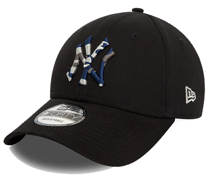 Czapka z daszkiem NEW ERA NYY MLB Seasonal Infill 9FORTY czarna