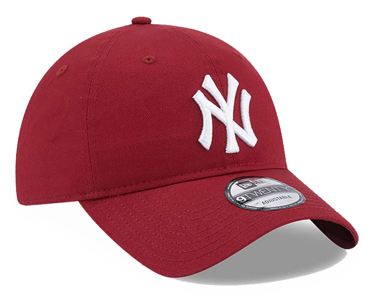 Czapka z daszkiem NEW ERA NYY League Essential Cap bordowa