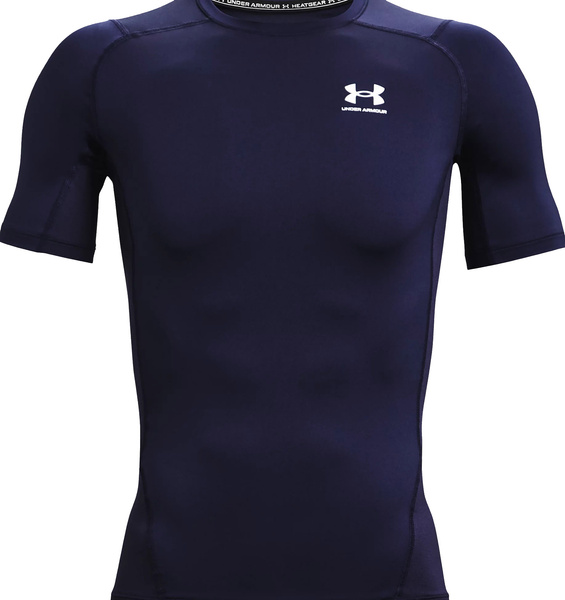 Koszulka męska UNDER ARMOUR granatowa HeatGear® 