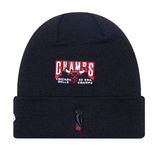 Czapka zimowa NEW ERA Chicago Bulls czarna Cuff Knit męska