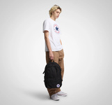 Plecak szkolny CONVERSE Straight Edge Sportowy 26L Czarny