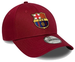 Czapka z daszkiem NEW ERA FC Barcelona Core Dark Red 9FORTY 