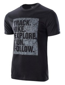 Koszulka męska HI-TEC T-SHIRT THERO czarna 