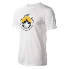 Koszulka męska HI-TEC T-Shirt ZERGO Biała