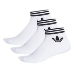 Skarpety ADIDAS Trefoil Ankle Socks 3 pak Białe