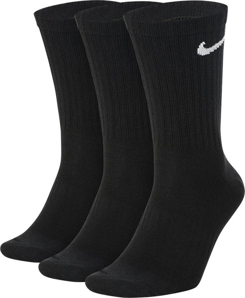 Skarpety długie NIKE Dri-FIT Everyday Lightweight 3 pak czarne