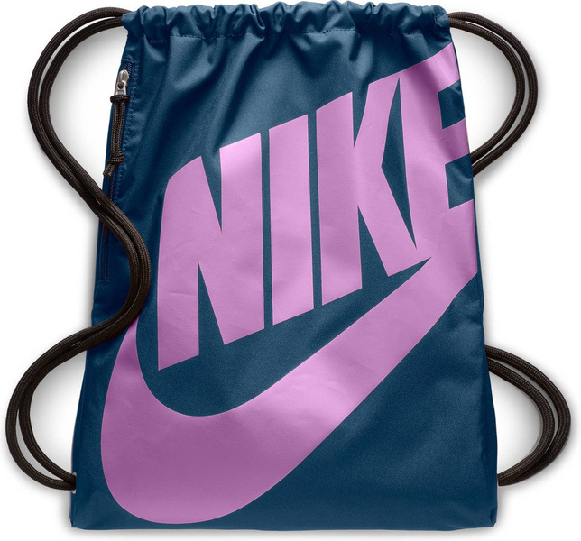 Worek Nike Heritage Gymsack z szelkami fioletowy